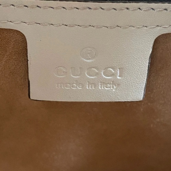 Authentic Pre-Owned Gucci Sylvie Shoulder Bag White - Picture 12 of 16